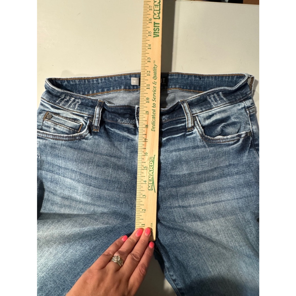 Kut from the Kloth Catherine Boyfriend Jeans, Size 10, Blue - Picture 6 of 10